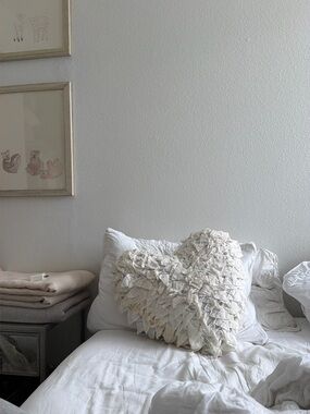 Restoration Hardware Baby&Child Heart Pillow